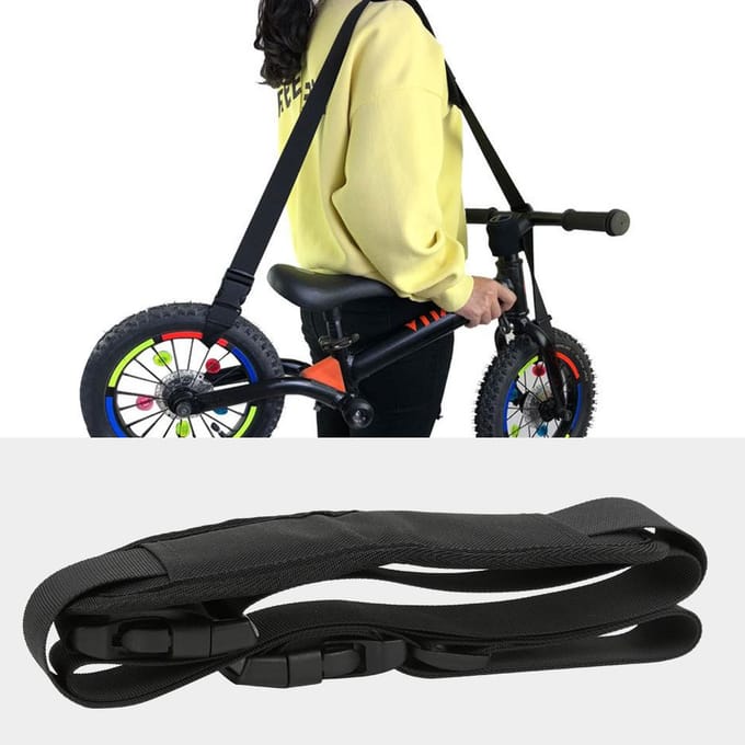 Sangle d'épaule de transport pour scooter robuste noir Sangle de transport pour scooters d'équilibre black