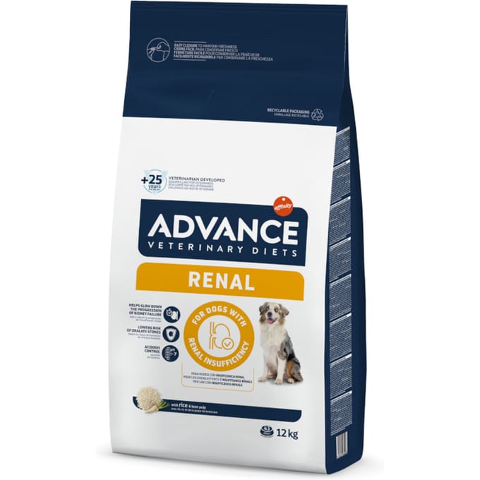 12kg Advance Veterinary Diets Renal Failure Hondenvoer