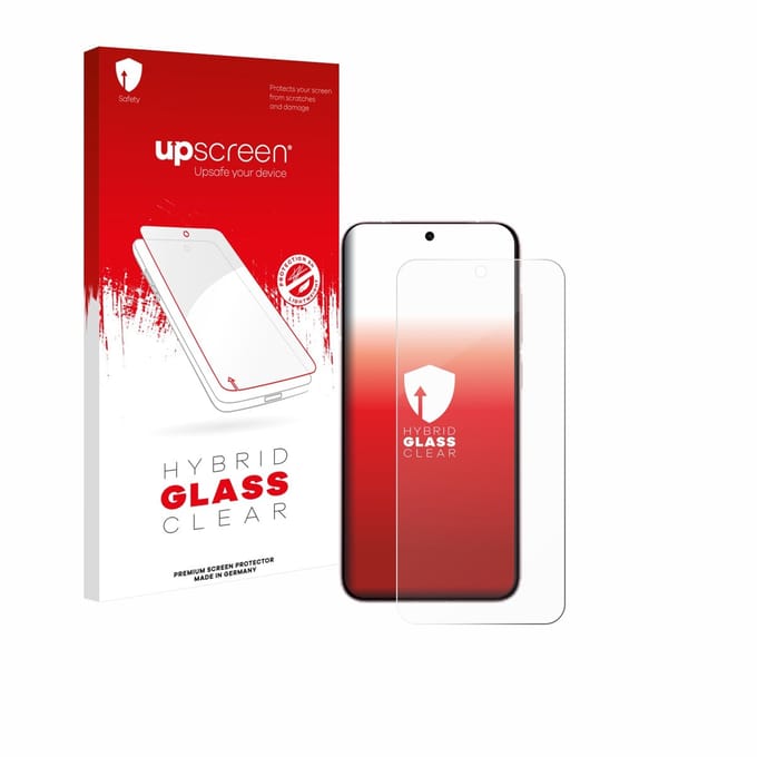upscreen - Screenprotector voor Vivo X200 FE - Folie Beschermfolie Beschermglas transparant