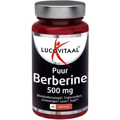 Lucovitaal Berberine Puur 500 mg 60 capsules