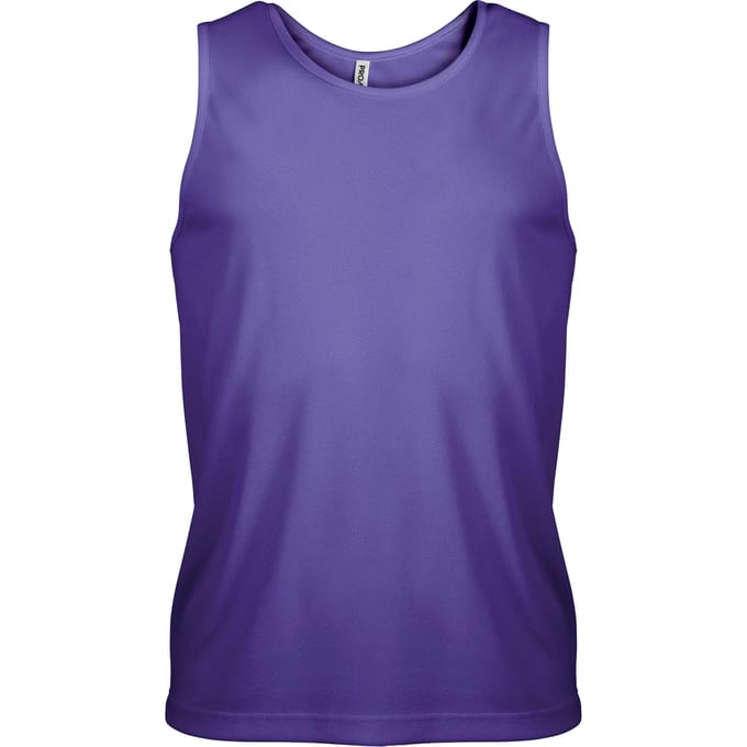 Herensporttop overhemd 'Proact' Violet - S
