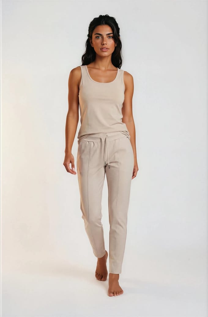 MI PIACE - Travel Top Uni 2027 Latte - Maat : XS