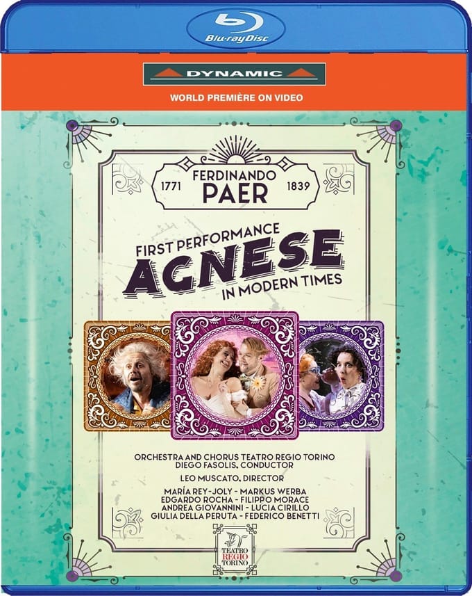 Maria Rey-Joly, Markus Werba, Edgardo Rocha, Teatro Regio Torino - Agnese (Blu-ray)