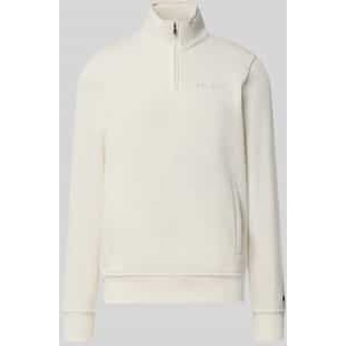 Sweatshirt met label-details
