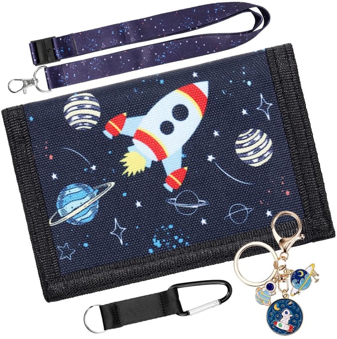 Dailygoods- Kinderportemonnee met Sleutelhanger - Kinderportemonnee