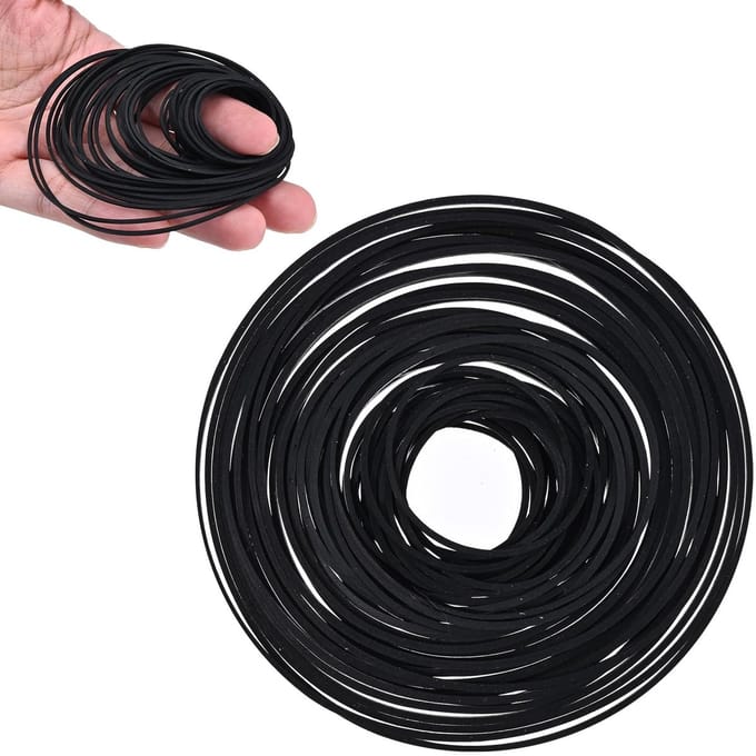 Dailygoods- Aandrijfriem 50 Stuks - Rubber - CD-transportband