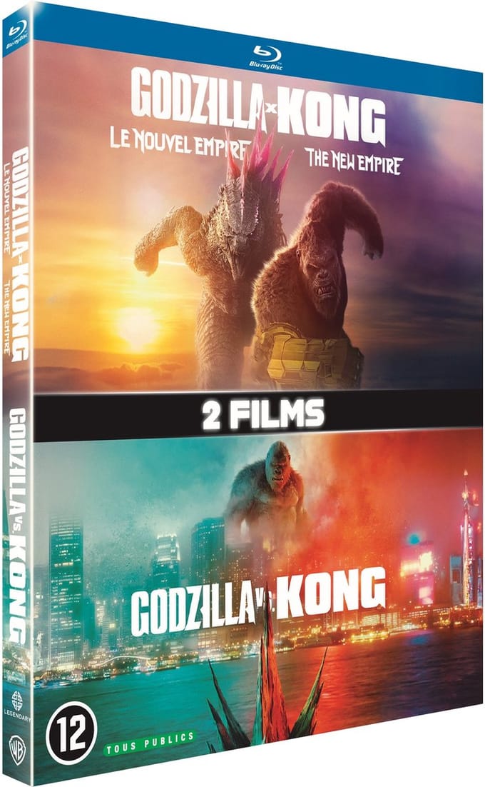 Godzilla x Kong - The New Empire & Godzilla vs. Kong (Blu-ray)