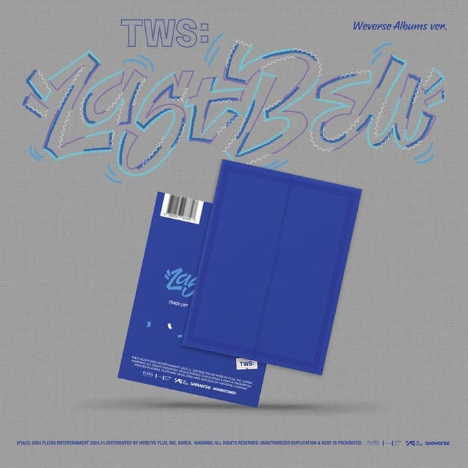 TWS - [LAST BELL] 1e Single WEVERSE ALBUMS Versie Weverse
