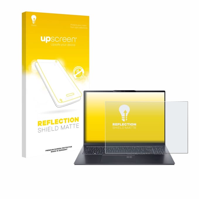 upscreen - Screenprotector voor Acer Swift Go 16 AI - Folie Beschermfolie anti glare matte