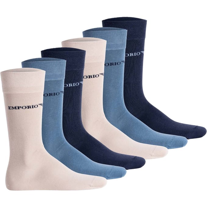 Emporio Armani Sokken 40-45 Set van 6