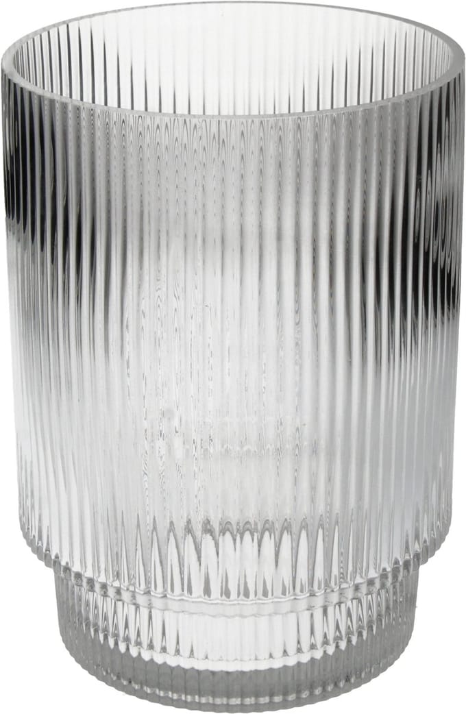 HD Collection Vaas Stripe Glas 16x16x22cm