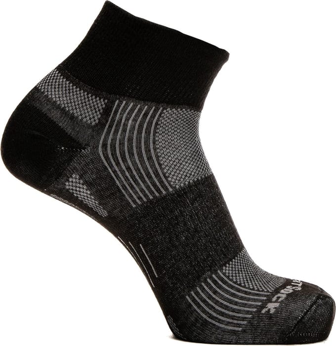 Wrightsock Eco Explore Quarter (Maat - S, Kleur - BLACK)