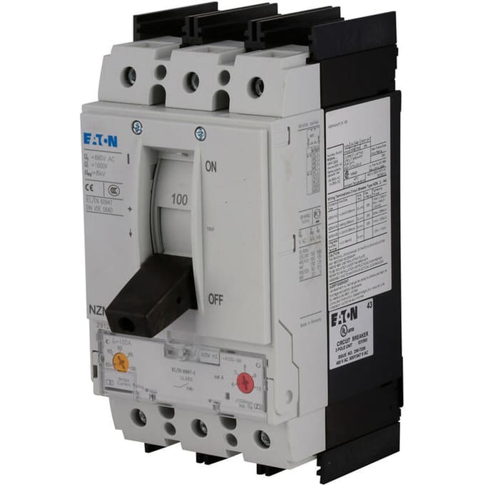 Eaton NZMH2-A200 Vermogensschakelaar 1 stuk(s) Instelbereik (stroomsterkte): 160 - 200 A Schakelspanning (max.): 690 V/AC