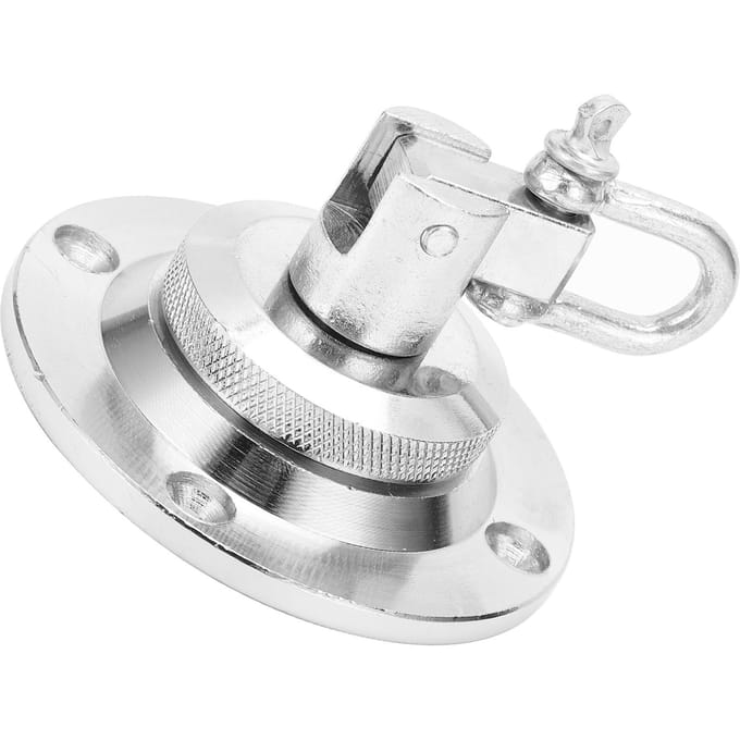 Balle de Boxe Multi-Direction Pivotant Acier Inoxydable Poire de Boxe Crochet de Plafond Robuste Cintre