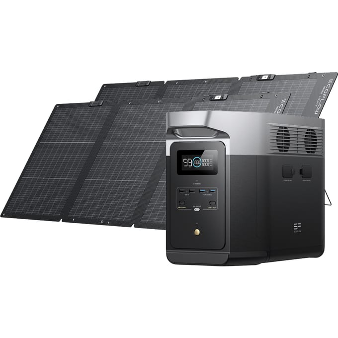 EcoFlow DELTA 2 Max Solar Generator (PV160W)