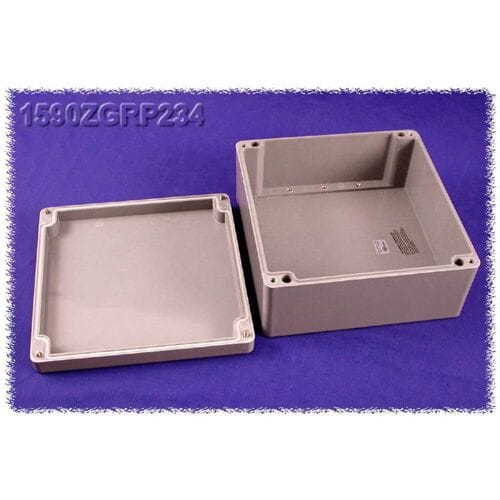 Hammond Electronics 1590ZGRP234PL 1590ZGRP234PL Inlegplaat Plaatstaal Natuur 1 stuk(s)