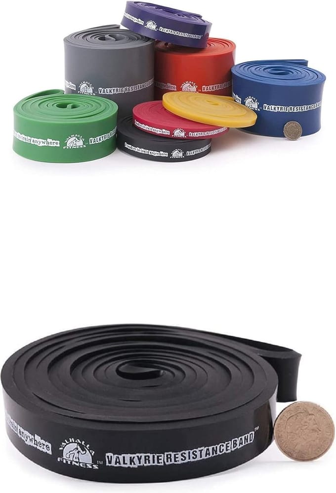 Weerstandsband voor Pull-ups, Chin-ups en Calisthenics - 7 Niveaus van Weerstand