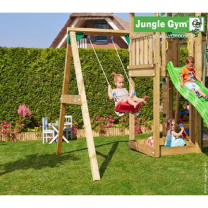 Houten speeltoestellen Jungle Swing aanbouwset