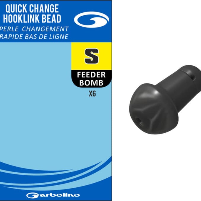 Garbolino Quick Change Hooklink Bead (6 pcs) - Maat : Medium