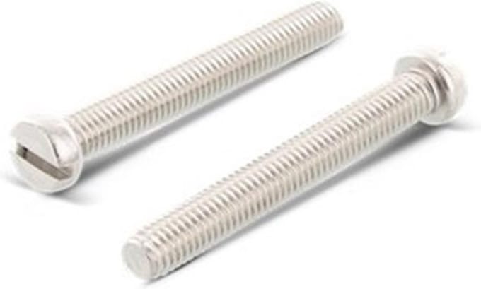 Metaalschroef Din84 M5X25Mm Ck Rvs A2 - 200 stuks
