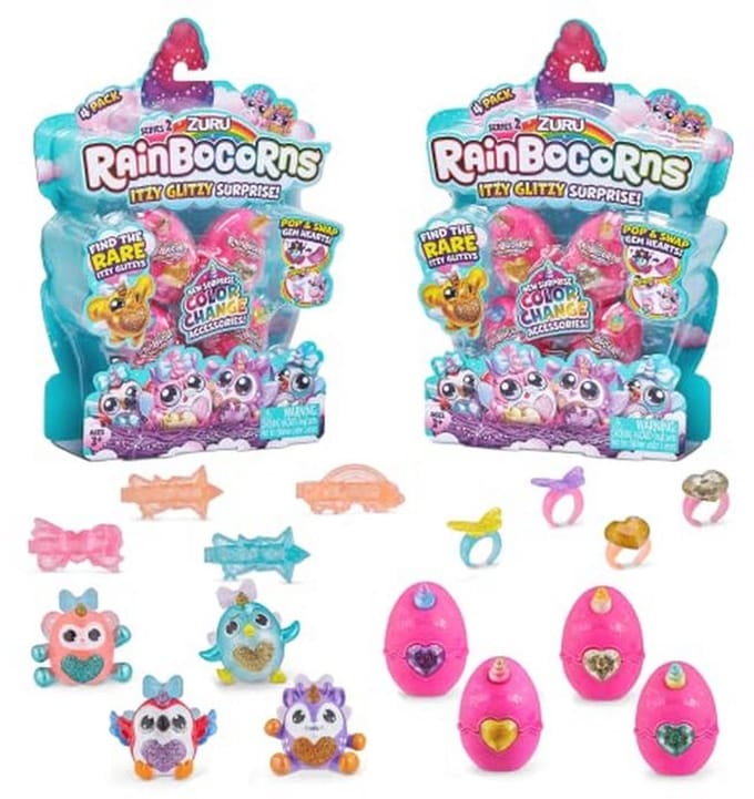 Itzy Glitzy Verrassingen - 8 stuks van Zuru Rainbocorns