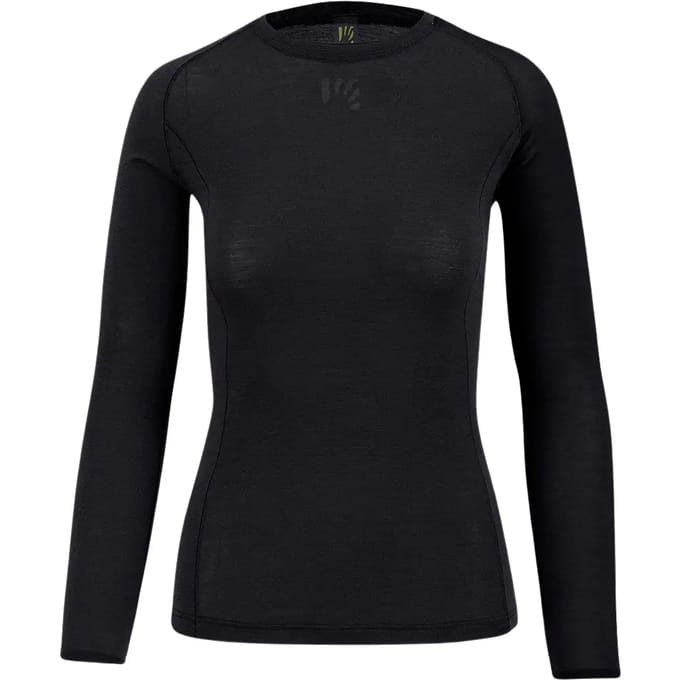 Karpos Dinamico Merino 130 Lange Mouwen Basislaag Zwart S Vrouw