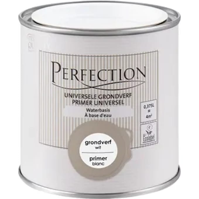 Perfection Universele Grondverf Waterbasis Wit 375ml