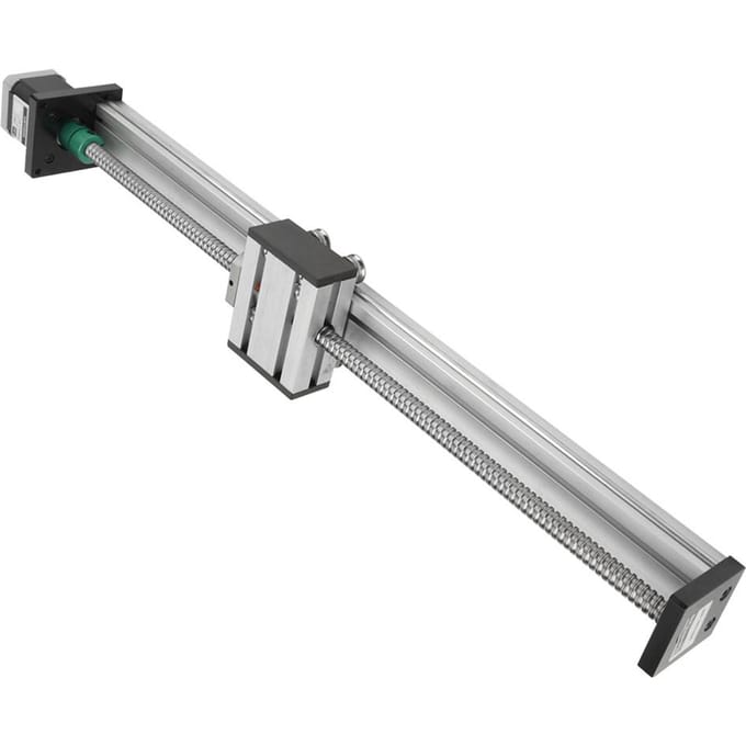 1204 Kogelomloopspindel Lineaire Slede Slaglengte Lange Tafel Actuator met Stappenmotor 400mm Slaglengte