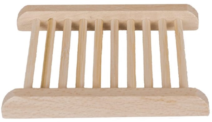 HappySoaps -  Shampoo Bar / Zeep Houder Van Licht Hout