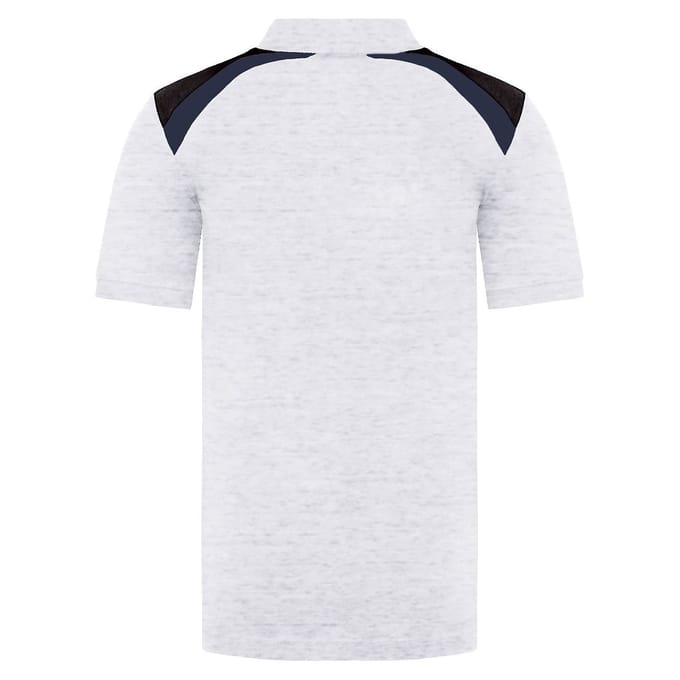 Ben Sherman Geborduurd Heren Licht Grijs Polo Shirt