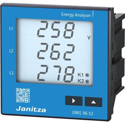 Janitza UMG 96-S2 Digitaal inbouwmeetapparaat