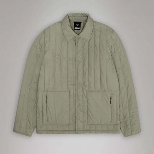 RAINS BANJA LINER OVERSHIRT T1 Beige S EU