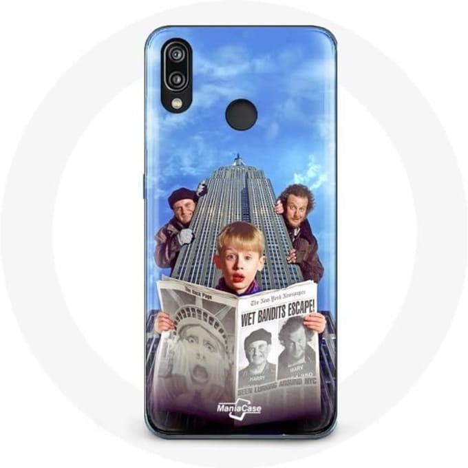 Coque pour Huawei P20 Lite Home Alone Maman j'ai encore raté l'avion