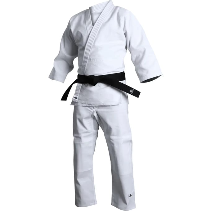 Judogi training zonder strepen adidas