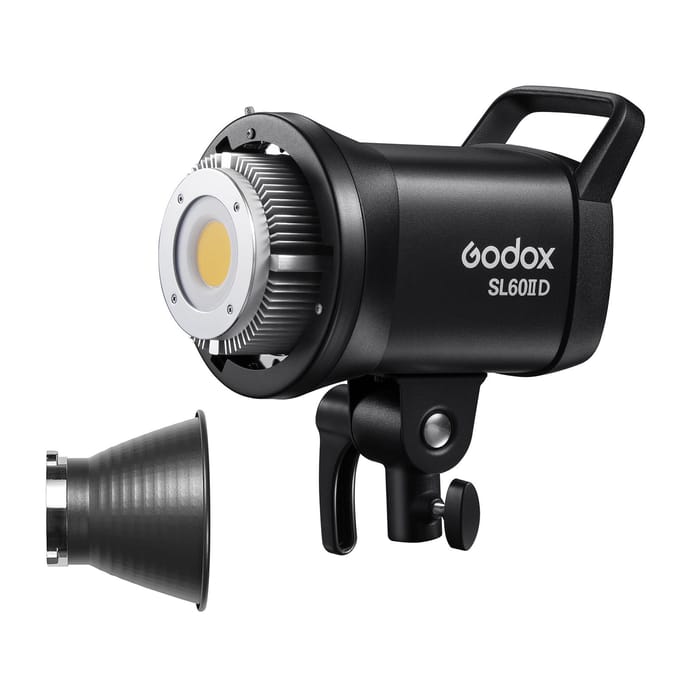 Godox SL60IID Draagbare Studio LED-videolamp 70W Fotografie-invullicht 5600K +/-200K Ingebouwd 8 FX EU Plug gray