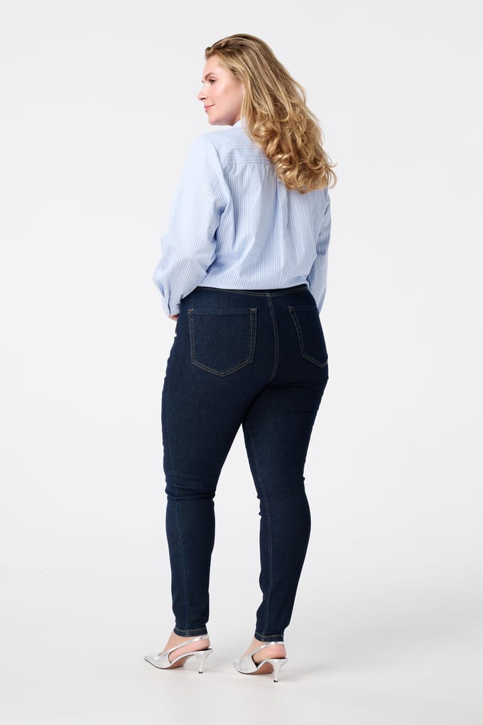 MS Mode Jeans Skinny leg high waist jeans CHERRY
