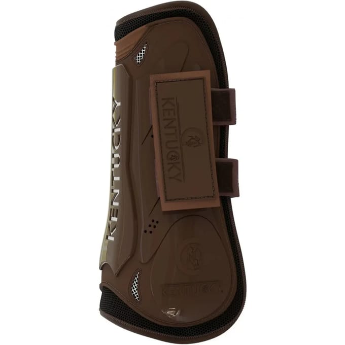 Kentucky Horsewear - Peesbeschermers Velcro bruin M