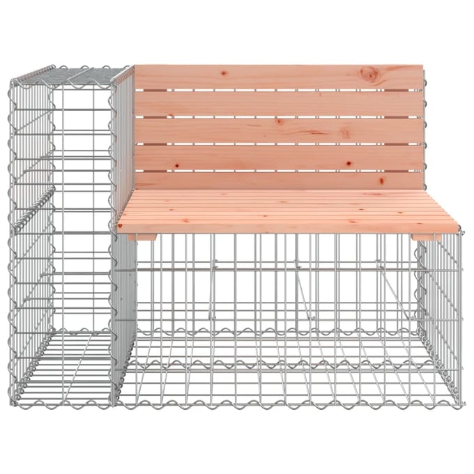vidaXL - Tuinbank - schanskorfontwerp - 92x71x65,5 - cm - massief - douglashout