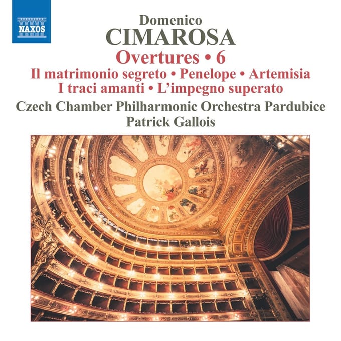 Czech Chamber Philharmonic Orchestra Pardubice, Patrick Gallois - Cimarosa: Overtures, Vol. 6 (CD)