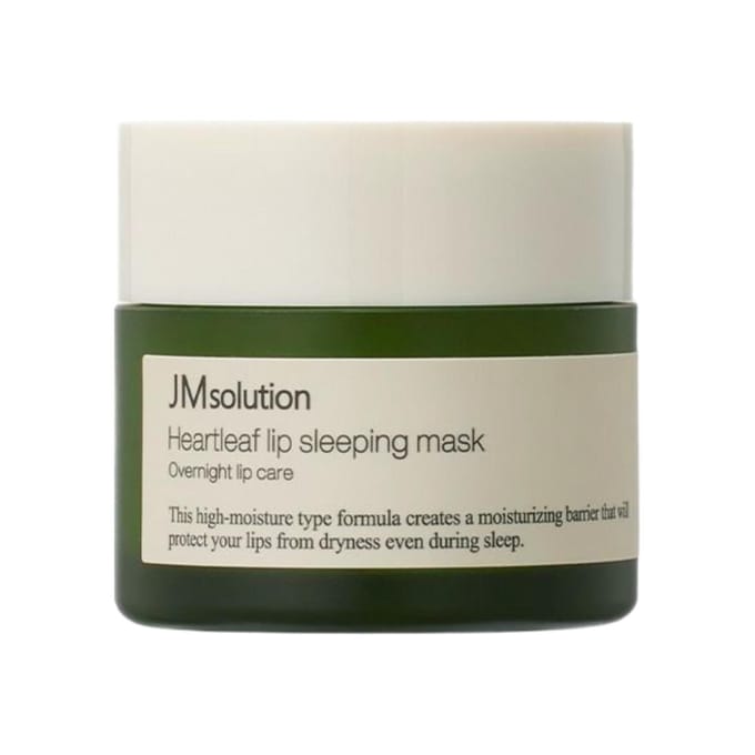 JMsolution Masque de Nuit pour Lèvres Heartleaf Hydratation Intense Nuit 20g white