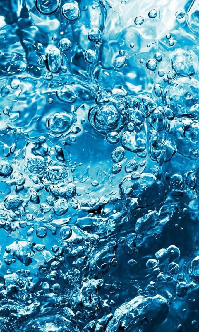 Fotobehang - Sparkling Water 150x250cm - Vliesbehang