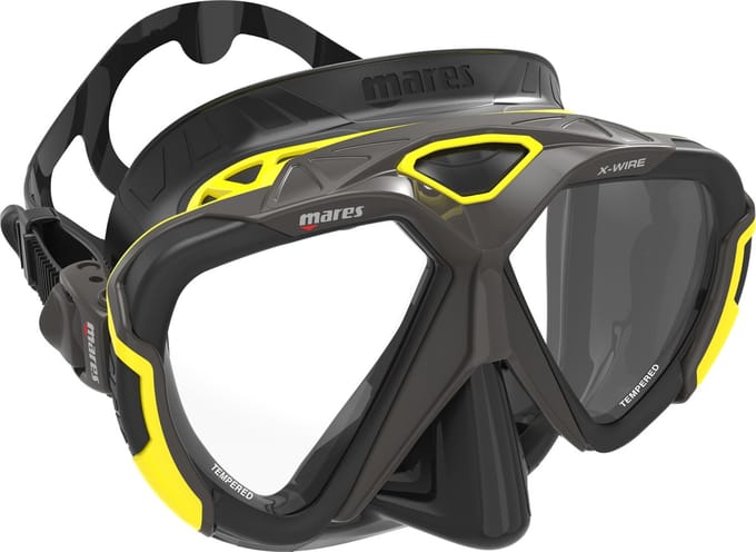 Mares X-Wire Duikbril - Siliconen - Zacht Frame