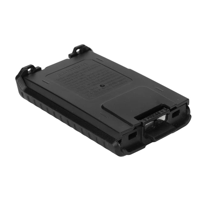 Batterijhouderdoos 6 AAA-batterijen Verlengde Schaal Doos voor BAOFENG UV5R 5RAB CD 5RE+ Elektronisch wit