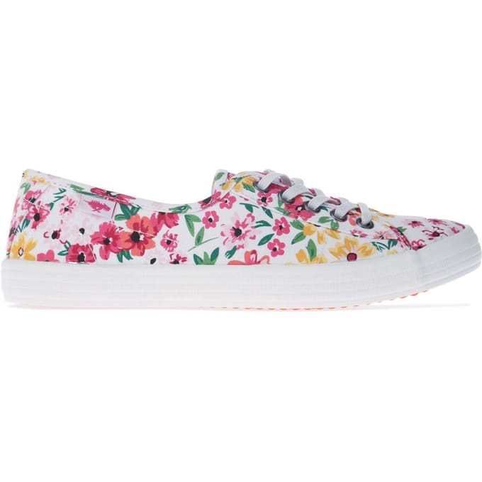 Rocket Dog Chow Chow Margate Bloemen Casual Slip On Dames Meisjes