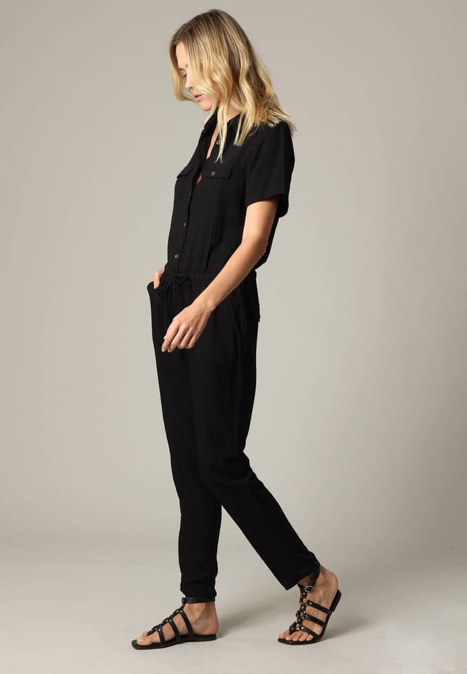 DEELUXE Damesjumpsuit met korte mouwen 44