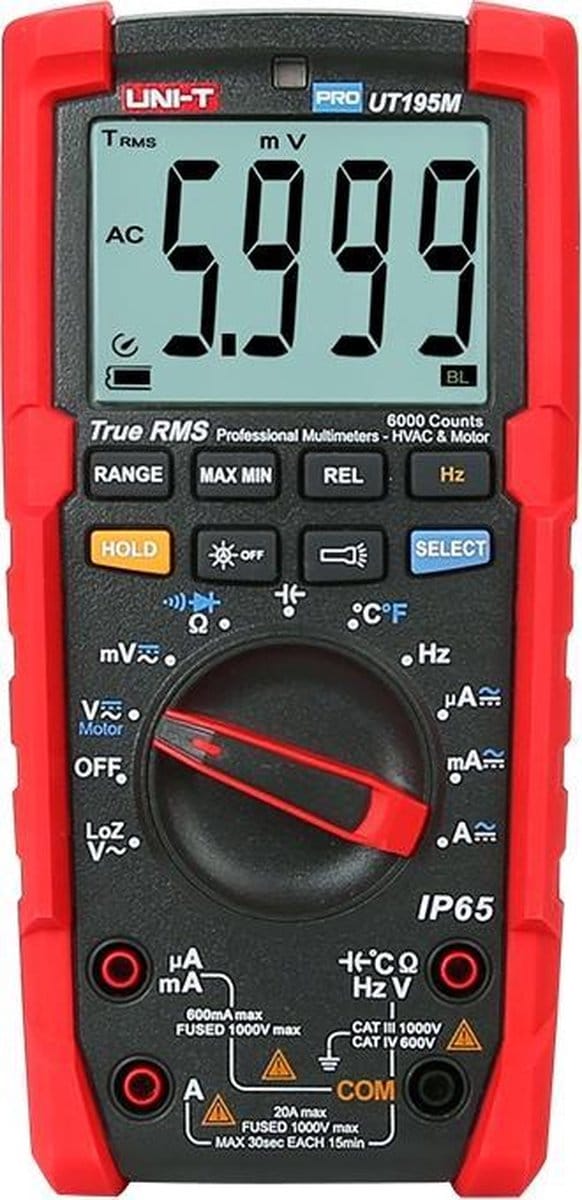 UNI-T UT195M Pro True RMS Digital Multimeter