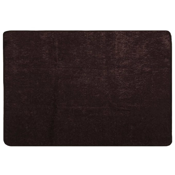 vidaXL - Tapijt - Runner - MARSA - Antraciet - 100 - x - 150 - cm - Polyester - en - PVC