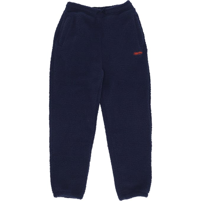 Sherpa-joggingbroek voor heren, marineblauwe teddybeer