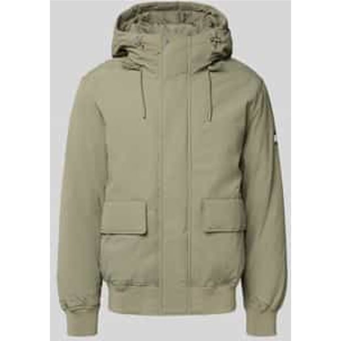 Regular fit bomberjack met capuchon