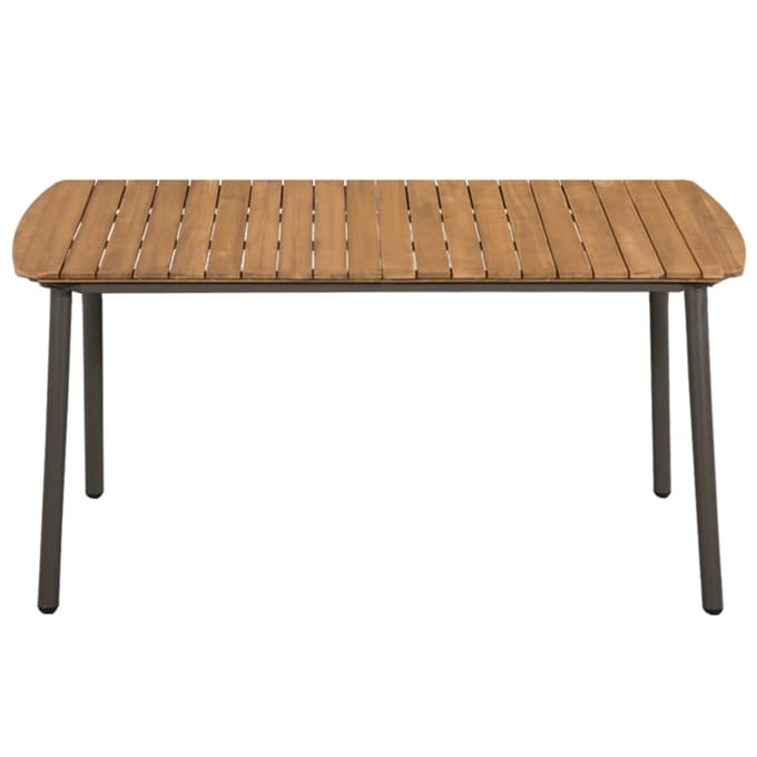 vidaXL - 5-delige - Tuinset - poly - rattan - bruin